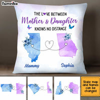 Personalized Butterfly Daughter Long Distance Pillow AG61 85O34 thumb 1