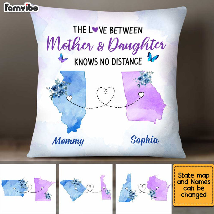 Personalized Butterfly Daughter Long Distance Pillow AG61 85O34 1