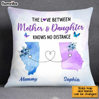 Personalized Butterfly Daughter Long Distance Pillow AG61 85O34 thumb 1
