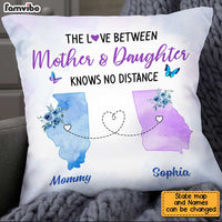 Personalized Butterfly Daughter Long Distance Pillow AG61 85O34 thumb 1