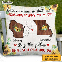 Personalized Long Distance Hug This Pillow AG61 30O47 thumb 1