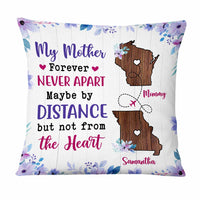 Personalized Mom Long Distance Pillow AG82 32O47 thumb 1