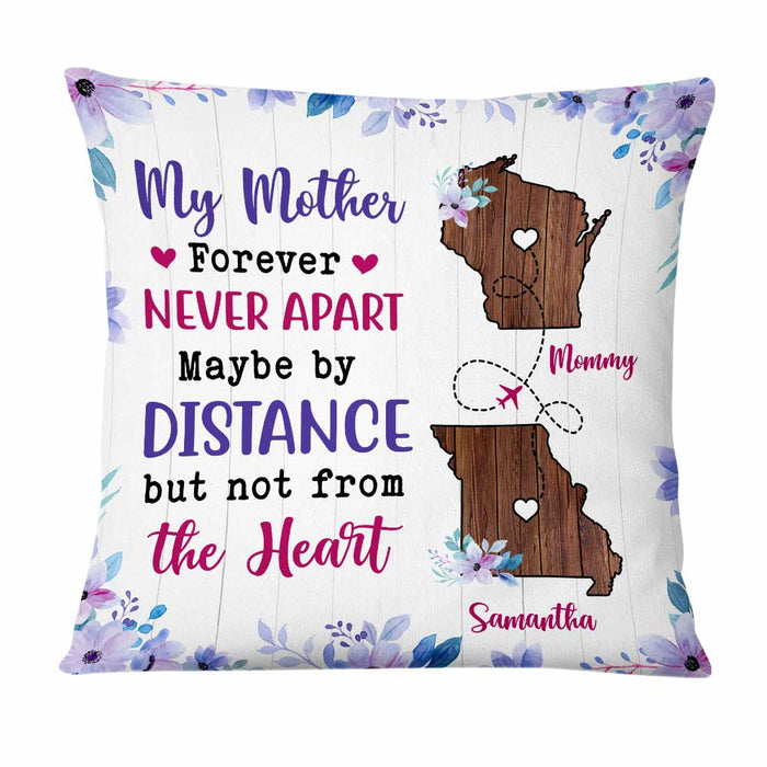 Personalized Mom Long Distance Pillow AG82 32O47 1