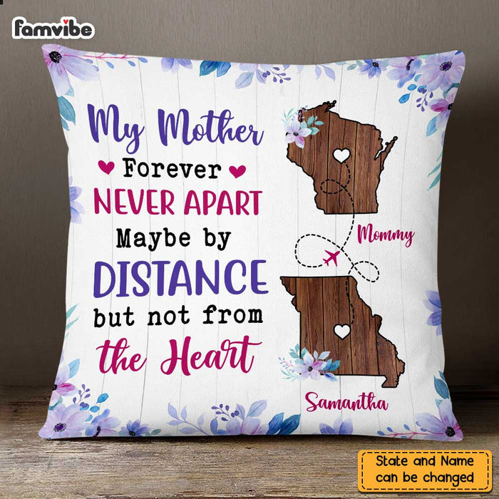 Personalized Mom Long Distance Pillow AG82 32O47 1