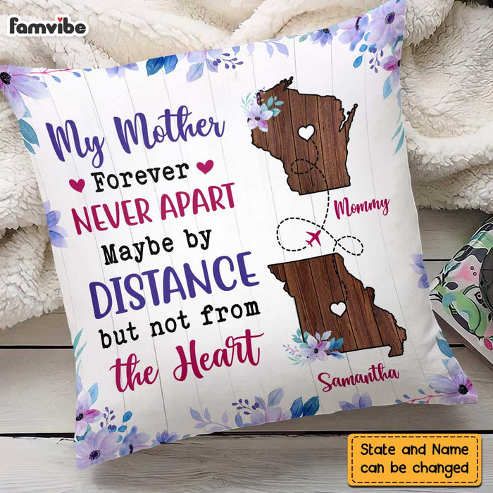 Personalized Mom Long Distance Pillow AG82 32O47 1
