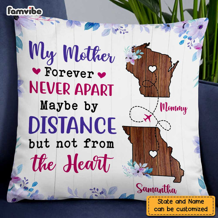 Personalized Mom Long Distance Pillow AG82 32O47 1