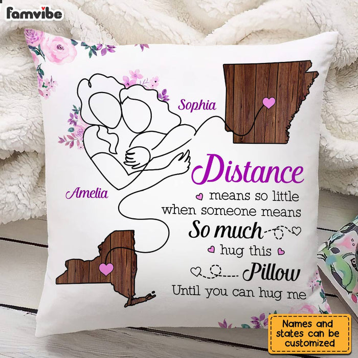 Personalized Long Distance Pillow AG86 32O28 1