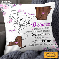 Personalized Long Distance Pillow AG86 32O28 thumb 1