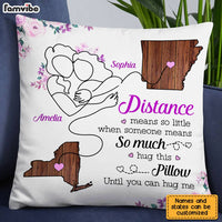 Personalized Long Distance Pillow AG86 32O28 thumb 1