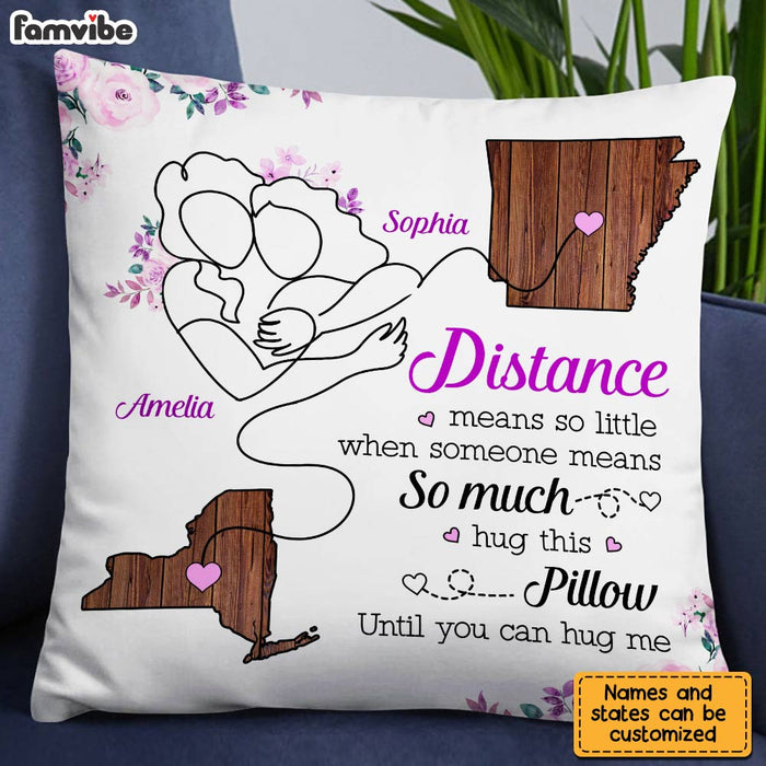 Personalized Long Distance Pillow AG86 32O28 1