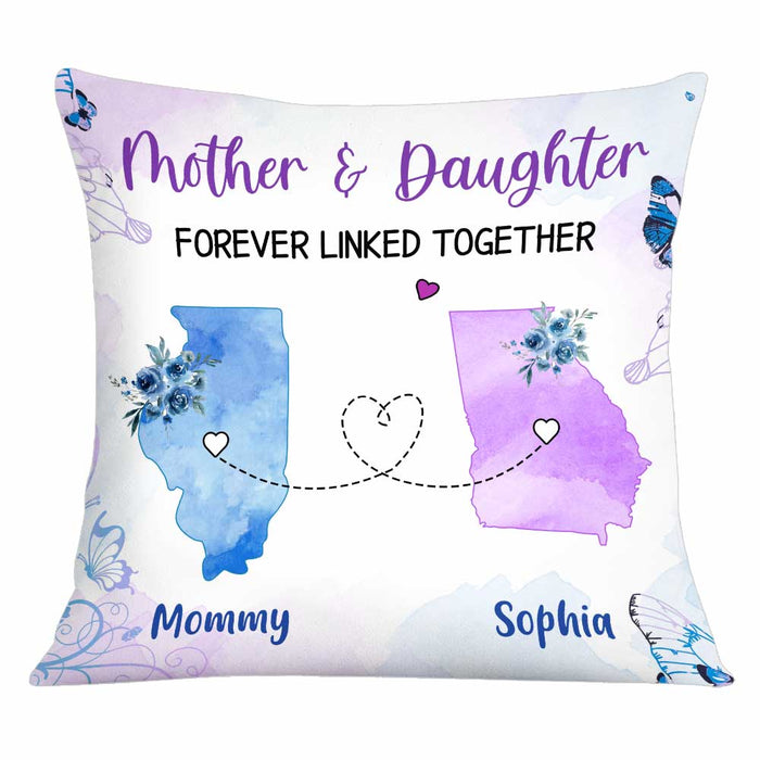 Personalized Butterfly Daughter Long Distance Pillow AG71 85O34 1