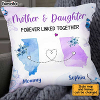 Personalized Butterfly Daughter Long Distance Pillow AG71 85O34 thumb 1