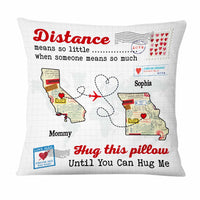 Personalized Long Distance Daughter Pillow AG82 23O47 thumb 1