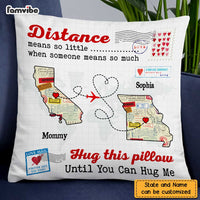 Personalized Long Distance Daughter Pillow AG82 23O47 thumb 1