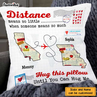 Personalized Long Distance Daughter Pillow AG82 23O47 thumb 1