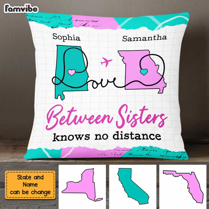 Personalized Long Distance Sister Pillow AG84 23O47 1