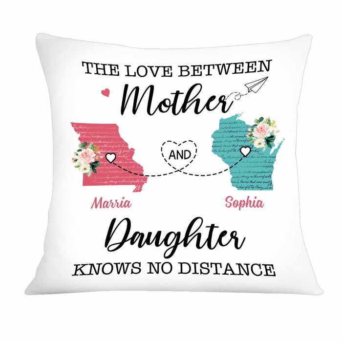 Personalized Mom Long Distance Pillow AG92 85O34 1