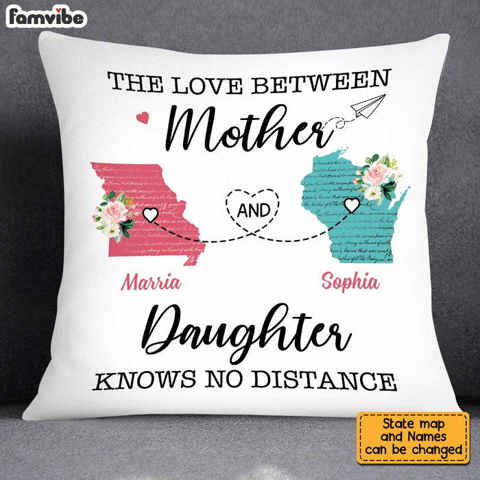Personalized Mom Long Distance Pillow AG92 85O34 1