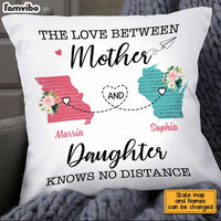 Personalized Mom Long Distance Pillow AG92 85O34 thumb 1