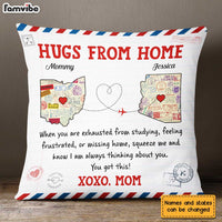 Personalized Long Distance Daughter Pillow AG94 30O31 thumb 1