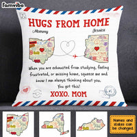 Personalized Long Distance Daughter Pillow AG94 30O31 thumb 1