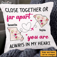 Personalized Mother And Daughter Long Distance Pillow AG114 32O47 thumb 1
