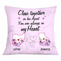 Personalized To My Daughter Long Distance Pillow AG112 32O34 thumb 1