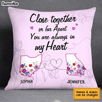 Personalized To My Daughter Long Distance Pillow AG112 32O34 thumb 1