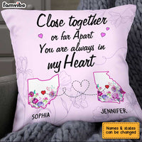 Personalized To My Daughter Long Distance Pillow AG112 32O34 thumb 1