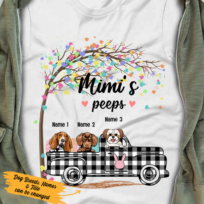 Personalized Dog Mom Easter T Shirt MR11 73O36 1