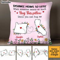 Personalized Long Distance Pillow AG123 32O34 thumb 1