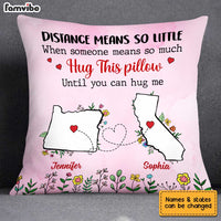 Personalized Long Distance Pillow AG123 32O34 thumb 1