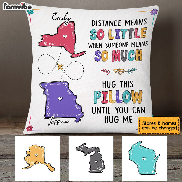Personalized Long Distance Pillow AG114 85O53 1