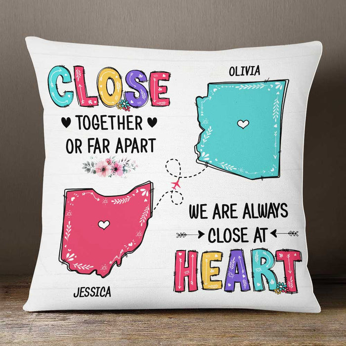 Personalized Long Distance Sister Pillow AG117 30O31 1