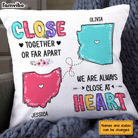 Personalized Long Distance Sister Pillow AG117 30O31 thumb 1