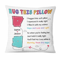 Personalized Daughter Long Distance Pillow AG111 85O47 thumb 1