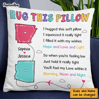 Personalized Daughter Long Distance Pillow AG111 85O47 thumb 1