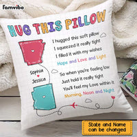 Personalized Daughter Long Distance Pillow AG111 85O47 thumb 1