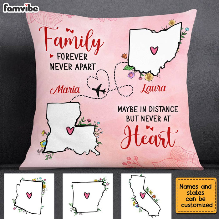 Personalized Long Distance Pillow AG115 85O28 1