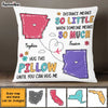 Personalized Long Distance Means So Little Pillow AG113 30O47 1