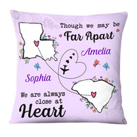 Personalized Always Close At Heart Long Distance Pillow AG121 32O28 thumb 1