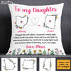 Personalized Long Distance Daughter Hug This Pillow AG116 30O31 1