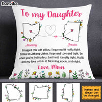 Personalized Long Distance Daughter Hug This Pillow AG116 30O31 thumb 1