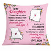 Personalized Long Distance Mother Daughter Pillow AG115 30O31 1