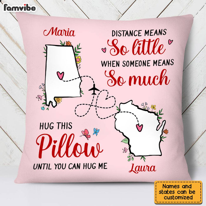 Personalized Long Distance Hug This Pillow AG131 30O28 1