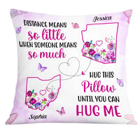 Personalized Long Distance Hug This Pillow AG134 30O31 thumb 1