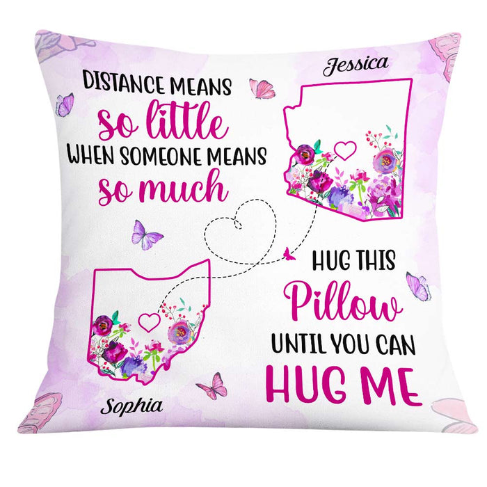 Personalized Long Distance Hug This Pillow AG134 30O31 1