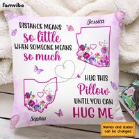 Personalized Long Distance Hug This Pillow AG134 30O31 thumb 1