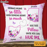 Personalized Long Distance Hug This Pillow AG134 30O31 thumb 1