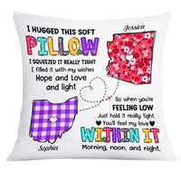 Personalized Long Distance Hug This Pillow AG135 30O31 thumb 1